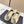 Chanel 26SS Ballet Flats Shoes Gold Metallic in Lambskin with Fabric 591396