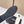 Ballerines Chanel en agneau blanc et noir à logo CC entrelacé 591389