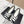 Chanel 26 Tiger Print White Black Ballet Flat in Sheepskin Wool 591376