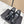 Chanel 26 Ballerines Noires à Volants en Agneau 591373