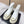 Chanel Platform High-Top Casual White Sneakers in Cowhide 591372