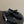 Hermes 26 Light Ballet Flat Metallic Black in Suede 594341