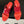 HM Lipari 70 Chunky Heeled Sandal Series Red in Suede 594330
