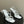 HM Muse Sandal 100 White in Calfskin 593814