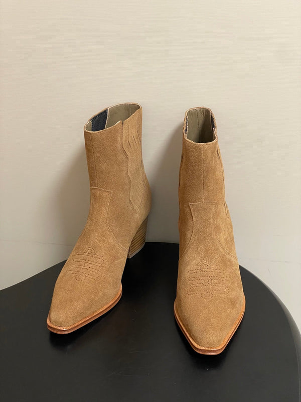 HM Lissa Chelsea Boots 70 Brown in Suede 593781