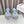 Loewe 25SS Fur-lined Mule 100 Blue in Fox Fur 597444
