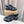 Loewe x on Angpao Couple Running Sneakers Black Gray Nylon Calfskin 597420