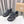 Loewe x on Angpao Couple Running Sneakers Charcoal Black Nylon Calfskin 597419