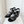 Chanel 26 Turnlock 80 Black Sandal Heels in Lambskin 597407