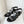 Chanel 26 Turnlock 40 Black Sandal Heels in Lambskin 597403