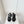 Chanel 26 Turnlock 40 Black Sandal Mule in Lambskin 597396