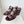 Chanel 26 Turnlock 85 Burgundy Sandal Mule in Lambskin 597393