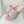 CC 26 Sandal 90 Pink Rhinstone Deer Hide 597376