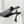 Chanel 26 Sandal 90 Black in Patent Leather 597367