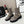 Chanel Chain Sock Ankle Boots Taupe Wool Flyknit 597919