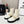 Chanel Chain Sock Ankle Boots White Wool Flyknit 597918