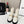 Chanel Chain Sock Ankle Boots White Wool Flyknit 597918