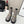 Chanel Chain Sock Ankle Boots Taupe Calfskin 597915