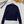Cardigan Chanel Col Rond Maille Torsadée Bleu Marine en Laine 799529