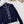 Cardigan Chanel Col Rond Maille Torsadée Bleu Marine en Laine 799529