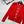 Cardigan ras du cou Chanel en maille torsadée rouge en laine 799524