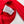 Cardigan ras du cou Chanel en maille torsadée rouge en laine 799524
