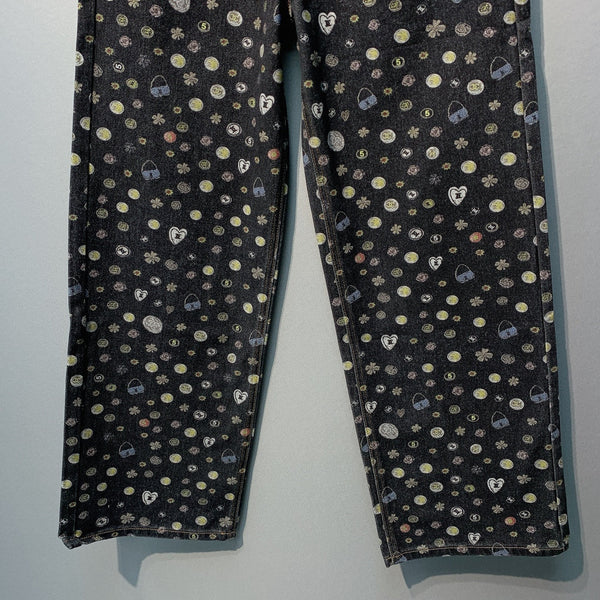 Chanel 26 Motif Imprimé Élégant Coton 800718