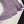 Robe longue évasée à manches longues en maille ajourée Chanel violet cachemire20254806