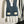Gilet Chanel-style en jean + robe à manches longues