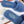 HM Oran Sandal Blue Wool 598199