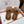 HM Oran Sandal Camel Brown Wool Velvet 598195