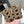 CD 25SS D-Attitude Wedge Sandals 90 Brown in Cowhide 598109