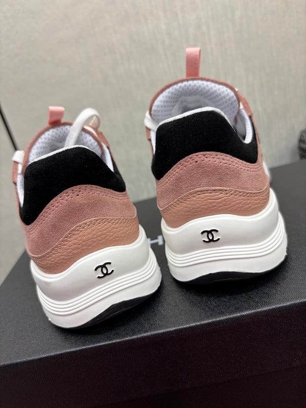 Chanel 26 Quilted Classic Sneaker Pink in Lambskin 602475