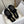 Mules compensées Chane 26 noires en cuir verni avec laine 602465