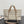 CC 26 Striped Woven Beach Bag 46 Beige in Cowhide