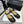 Chanel Square Toe Mary Jane Flats Black in Mesh fabric 602171