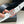 CC Women's Belt 3.0CM White Black Cowhide Red Buckle 616972