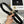 CC Women's Belt 3.0CM Black Cowhide Gold Pearl Buckle 586521