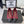 CC Ballet Flats Burgundy in Cowhide 611699
