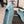 CC Ballerines bleues en daim 611698