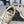 Baskets CC beiges en cuir de vachette 611667
