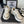 Baskets CC beiges en cuir de vachette 611667