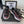 Baskets CC en cuir de vachette bordeaux et noir 611665