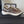 CC Sneaker Marron Argent Métallisé en Cuir de Vachette 611662