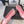 Ballerines Chanel Roses en Raphia Tressé 611584