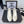 Ballerines Chanel blanches en raphia tressé 611582