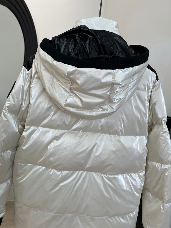 CHANEL DOUDOUNE SKI BLANCHE EN NYLON 841064