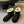 Bottes de neige Miu 26 noires en daim 614799