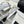 Chanel 26C Ballerines à Talons Hauts Gris Clair en Soie 616005