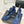 Chanel 26C Ballet High Heels Dark Blue in Silk 616004